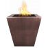 TOP Fires by The Outdoor Plus Vista 24x24-Inch Square Copper Gas Fire Pit