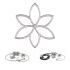 The Outdoor Plus Lotus Flower Spark Ignition Gas Fire Pit Burner Kit