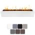 TOP Fires by The Outdoor Plus Eaves 48x10-Inch Linear Powder Coated Steel Gas Fire Pit