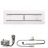 The Outdoor Plus Linear H-Style Electronic Ignition Gas Fire Pit Burner Kit