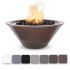 TOP Fires by The Outdoor Plus Cazo Round Powder Coat Gas Fire Bowl