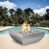 TOP Fires by The Outdoor Plus OPT-36AVSSFE12V-LP Avalon Gas Fire Bowl, Stainless Steel, Electronic Ignition, Propane, 36x36-Inches