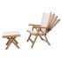 Royal Teak Collection Florida Reclining Chairs & Footrests Reclining Action