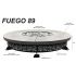 Prism Hardscapes PH-FUEGO8FTD Fuego Electronic Ignition Concrete Natural Gas Fire Pit, 89x89-Inch