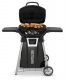 Napoleon TravelQ Pro Portable Gas Grill With Cart And Side Shelf Kit