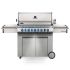 Napoleon P665RSIB Prestige 665 Gas Grill On Cart with Rotisserie and Side Burner 37-Inches