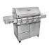 Saber R67SC0917 4-Burner Elite Freestanding Infrared Grill with Rotisserie and Side Burner, 40-Inches, Propane