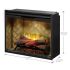 Dimplex Revillusion Electric Fireplace with Herringbone Backer, Front Glass Pane and Plug Kit, 30-Inches