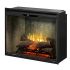 Dimplex Revillusion Electric Fireplace with Weathered Concrete Backer, Front Glass Pane and Plug Kit, 36-Inches