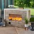 The Outdoor GreatRoom Company RTF-LIN Linear Ready-to-Finish Single Sided Fireplace