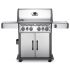 Napoleon R525SIBSS Rogue 525 Gas Grill On Cart with Infrared Side Burner, Stainless Steel