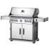Napoleon RSE625RSIBSS Rogue SE 625 Gas Grill on Cart with Infrared Side and Rear Burners, 34.75-Inches