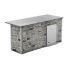 Coyote Ready-To-Assemble 8-Foot Outdoor Kitchen Island with 24-Inch Refrigerator (RTAC-B8-FR)