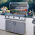 Solaire SOL-AGBQ-42 Deluxe Convection Built-In Grill with Rotisserie, 42-Inches, Lifestyle