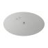 American Fire Glass Drop-In Fire Pit Burner Pan with Burner, Round Flat