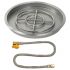American Fire Glass Match Light Fire Pit Kit, Round Bowl Pan, 25 Inch, Natural Gas (NG)