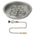 American Fire Glass Match Light Fire Pit Kit, Round Bowl Pan, 19 Inch, Propane Gas (LP)