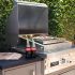 TEC STPFR1L Sterling Patio Gas Grill on Midcentury Modern Island, 66-Inches