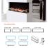 Amantii TRV-XT-XL Tru-View Series XL Extra Tall Built-In 3-Sided Smart Electric Fireplace with Decorative Media
