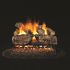 Real Fyre Burnt Split Oak Vented Gas Log Set, ANSI Certified