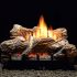 White Mountain Hearth VFD36FB Breckenridge Ventless Deluxe Firebox with Flint Hill Gas Log Set and Contour Burner, 36-Inches