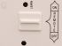 Close up of wall faceplate switch