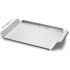 Weber Stainless Steel Deluxe Grilling Pan, 17.4x11.8-Inch (WEB-6435)