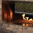 Empire WG60LT1 Carol Rose Coastal Collection 60-Inch Glass Wind Guard for Outdoor Linear Fireplaces