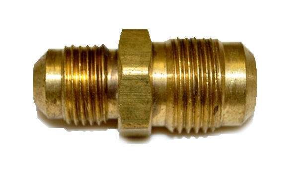HPC Fire 430 Reducing Union Brass Fitting, 1/2-Inch Tube to 3/8