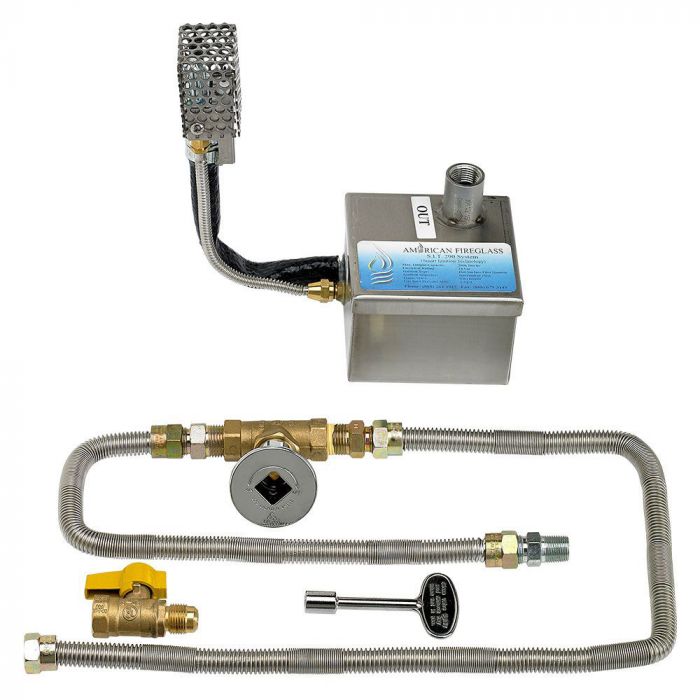 American Fire Glass S.I.T. System - Standard Capacity (290k BTU/hr) - Natural Gas