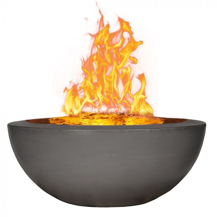 Fire by Design APLRWB48 Legacy Round 48-Inch GFRC Fire on Water Bowl