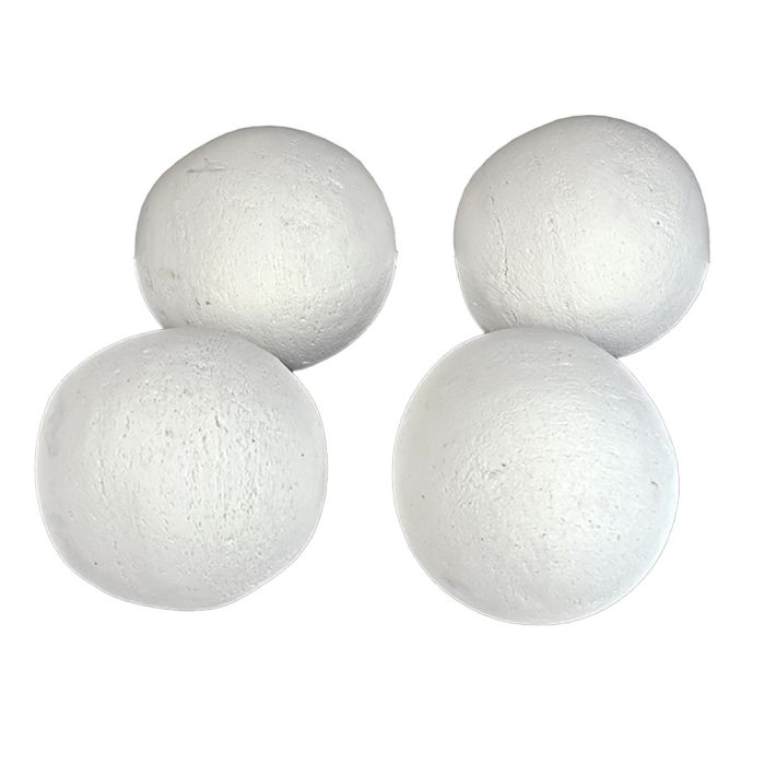 Grand Canyon CB6-4-SIL 4-Piece Silver Cannon Ball Set, 6-Inches