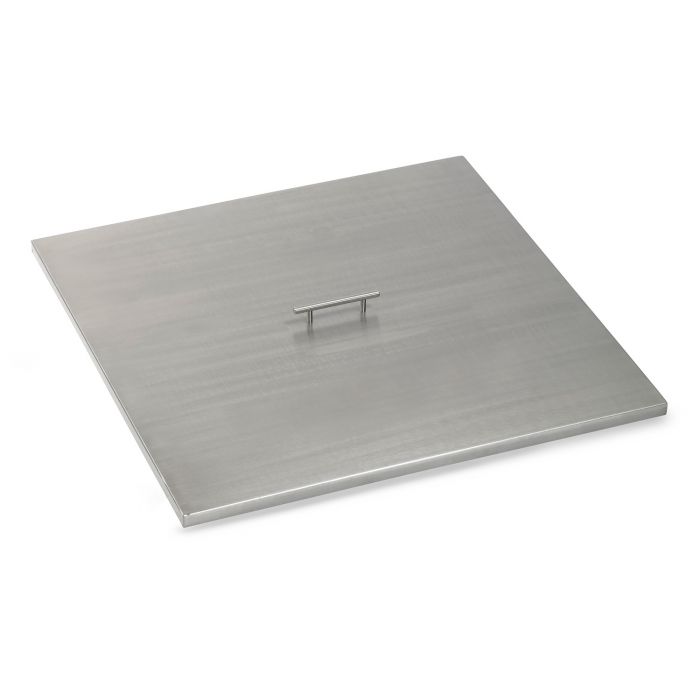 American Fire Glass Drop-In Pan Cover, Square, 30 Inch