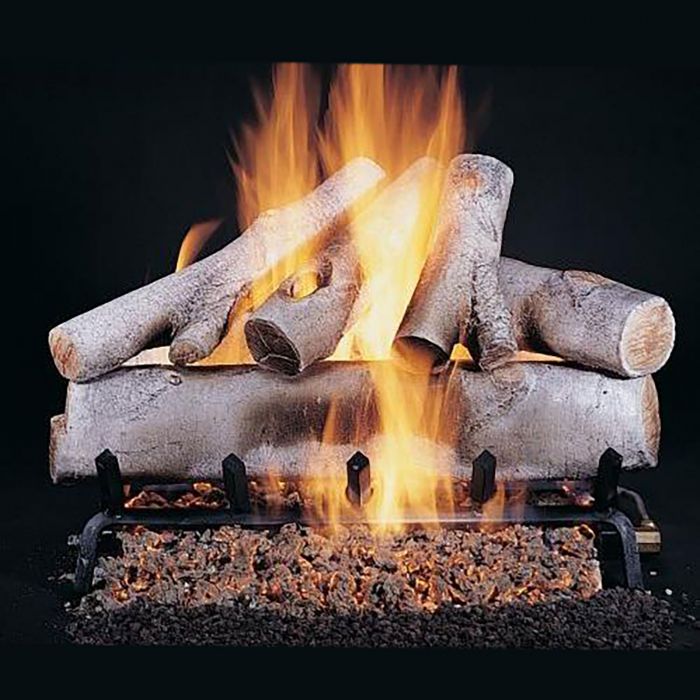 Rasmussen DF-WB White Birch Double Sided Gas Logs Only