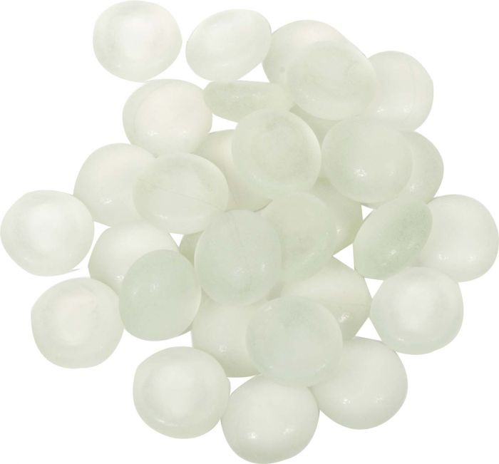 Dagan DG-GB-FROSTED 3/4-Inch Fire Beads, 10, Frosted