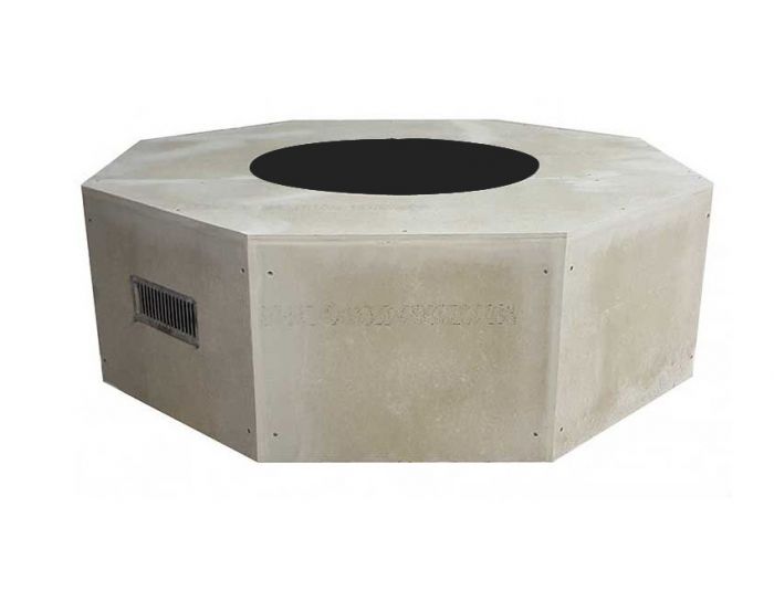 HPC Fire Octagon 54-Inch Unfinished Fire Pit Enclosure