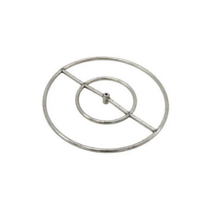 Rasmussen FRB-S Stainless Steel Fire Pit Burner Ring, Natural Gas