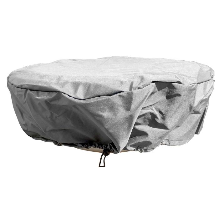 Grand Effects FPCVR42RNDG Round 42-Inch Polyester Fire Pit Cover
