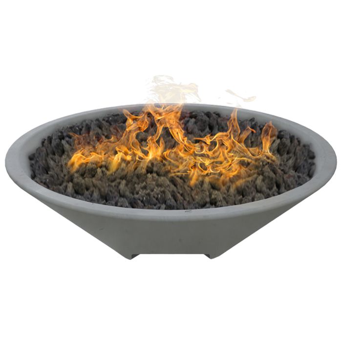 Fire by Design MGROFB2407 Round Oblique 24-Inch GFRC Fire Bowl