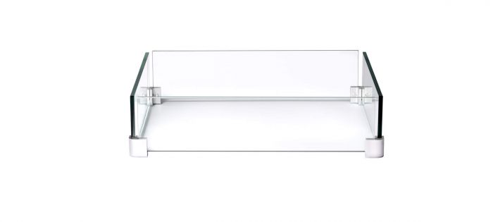 Napoleon Glass Wind Screen for GPFTS48 & KENS2 Fire Tables, 28.25 x 28.25-inches