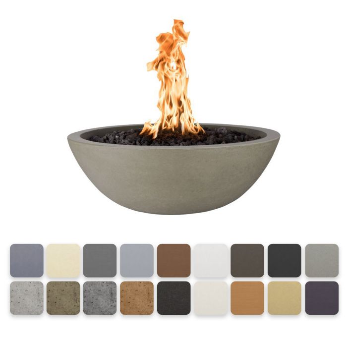 TOP Fires by The Outdoor Plus Sedona Round Concrete Gas Fire Bowl
