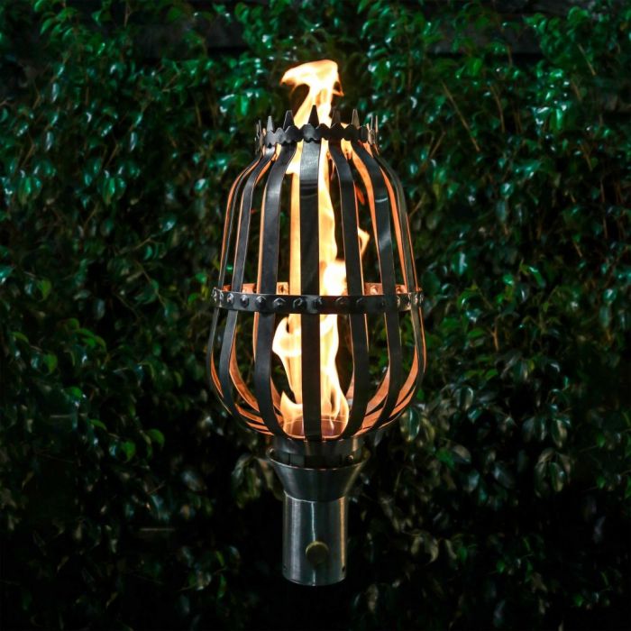 TOP Fires by The Outdoor Plus OPT-TCH10SS Urn TopLite Torch with Stand