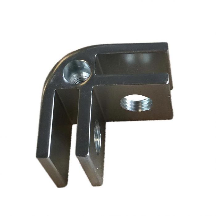 HPC Fire WG-CC-SQ-RECT Replacement Chrome Corner Clip for Square or Rectangle Wind Guards