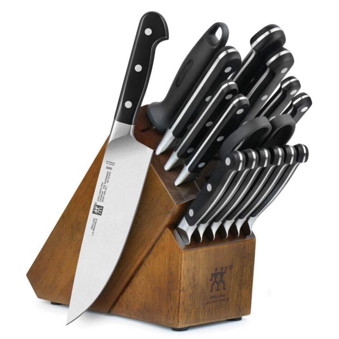 Zwilling J.A. Henckels Pro 10 Piece Knife Set With Stainless