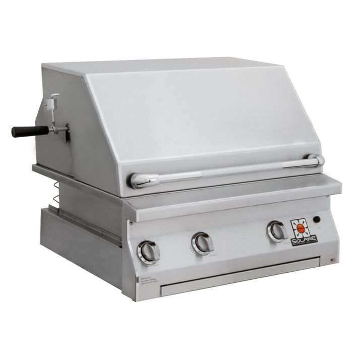 Solaire AGBQ-30 30-Inch Deluxe Built-In Grill with Rotisserie