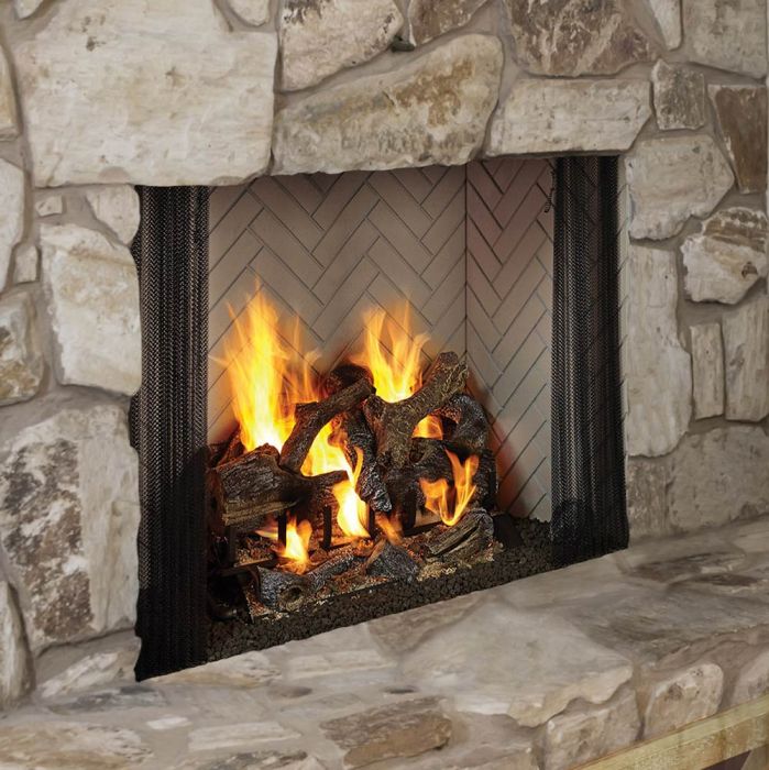 Majestic ASH42 Ashland 42-Inch Radiant Wood Burning Fireplace