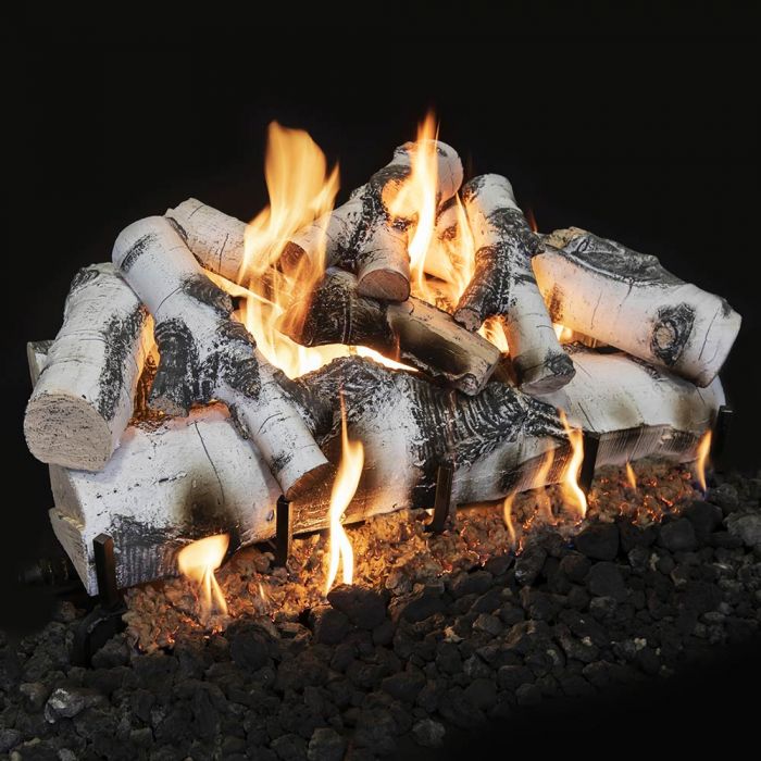Grand Canyon Quaking Aspen Double Sided Vented Gas Log Set