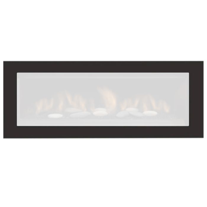 Sierra Flame STANFORD-SB Basic Trim and Safety Barrier for Stanford 55-Inch Gas Fireplace