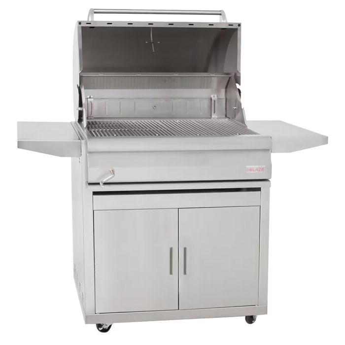 Blaze Freestanding Charcoal Grill, 32-Inch
