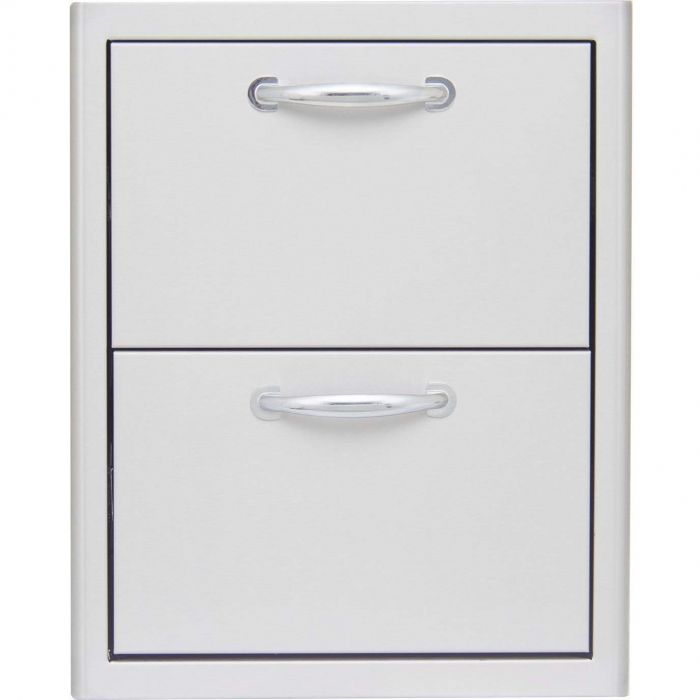 Blaze BLZ-DRW2-R Double Access Drawers, 21.75x17.375-inches